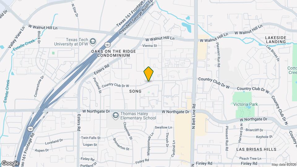 3648 Country Club Dr W Map and Location Details