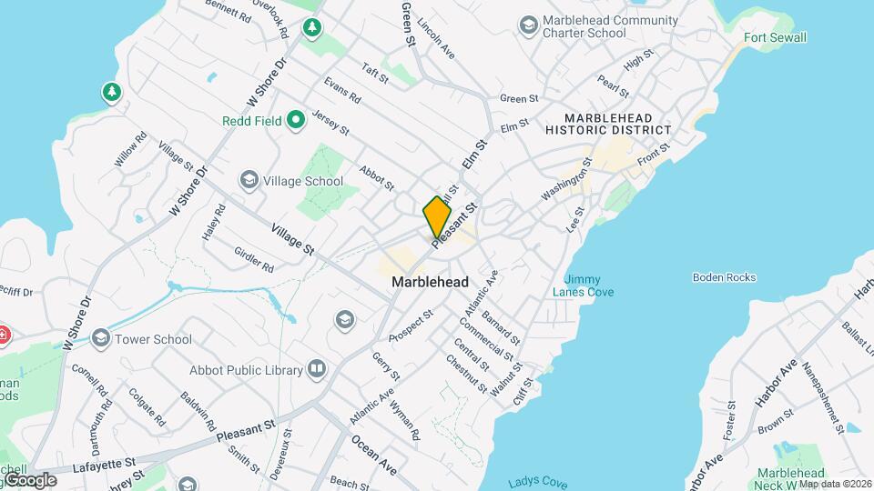 128 Pleasant St, Unit 128 Pleasant St #2 Mapa y Detalles de la Ubicación