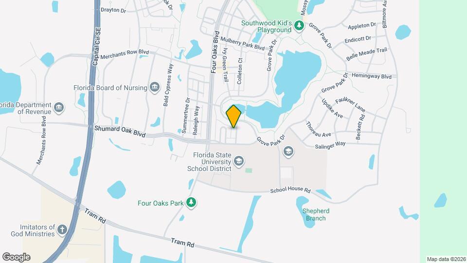 4282 Park Crossing Tr Mapa y Detalles de la Ubicación