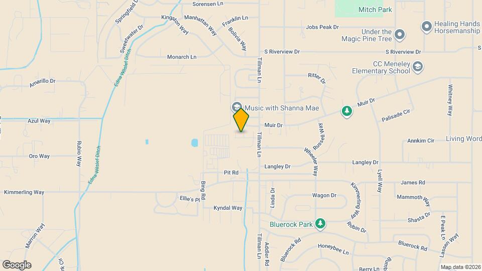 1280 Dora Dr Map and Location Details