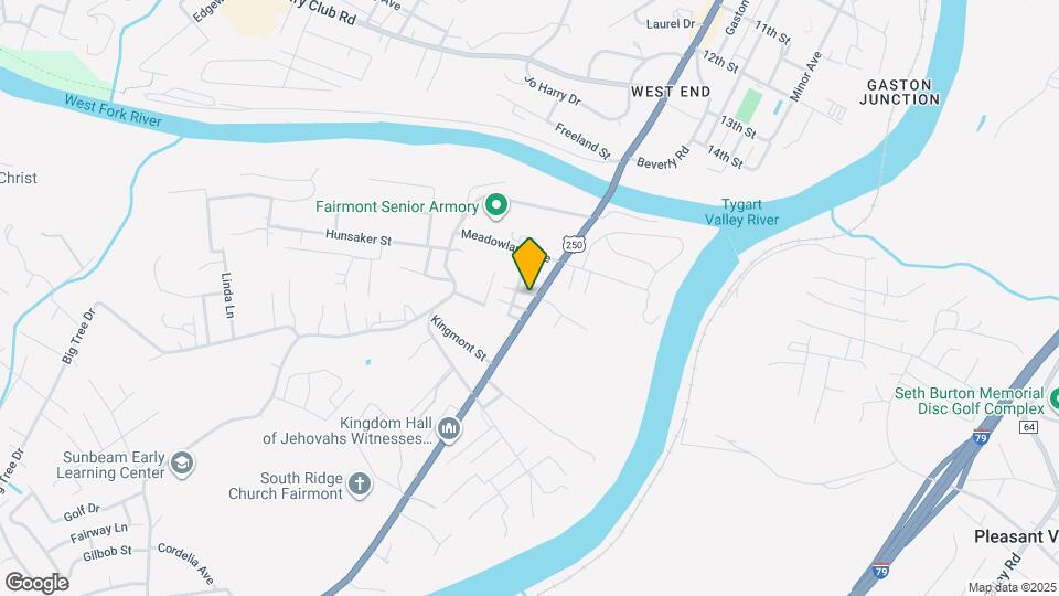 1531 Fairmont Ave Map and Location Details