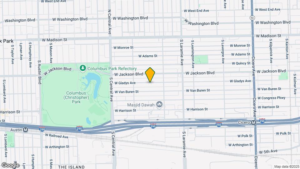 5347 W Gladys Ave, Unit 12 Map and Location Details