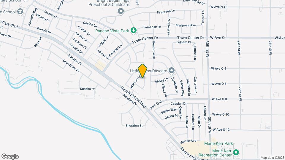 40123 Vista Ridge Dr Map and Location Details