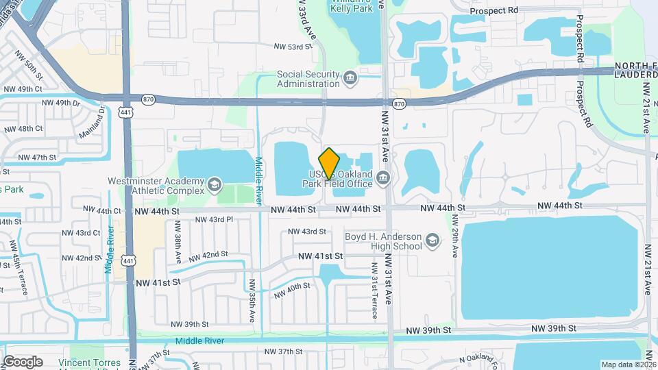 3275 NW 44th St Map and Location Details