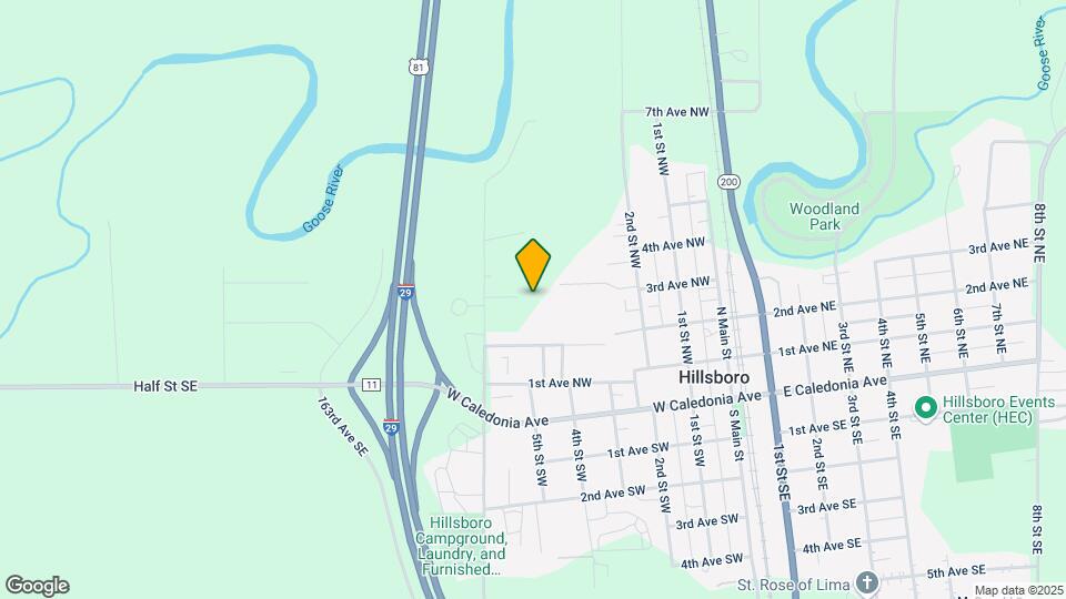 Hillsboro Development Map and Location Details