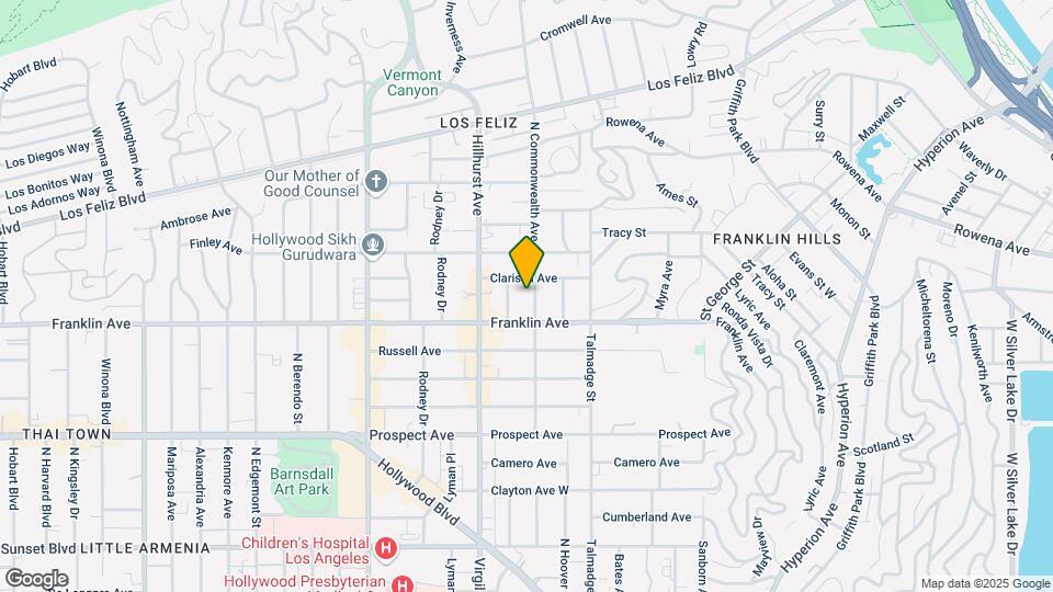 1929 N Commonwealth Ave, Unit 201 Map and Location Details