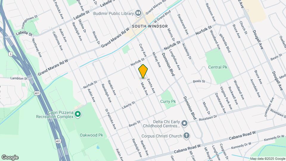 3300 MARK Map and Location Details