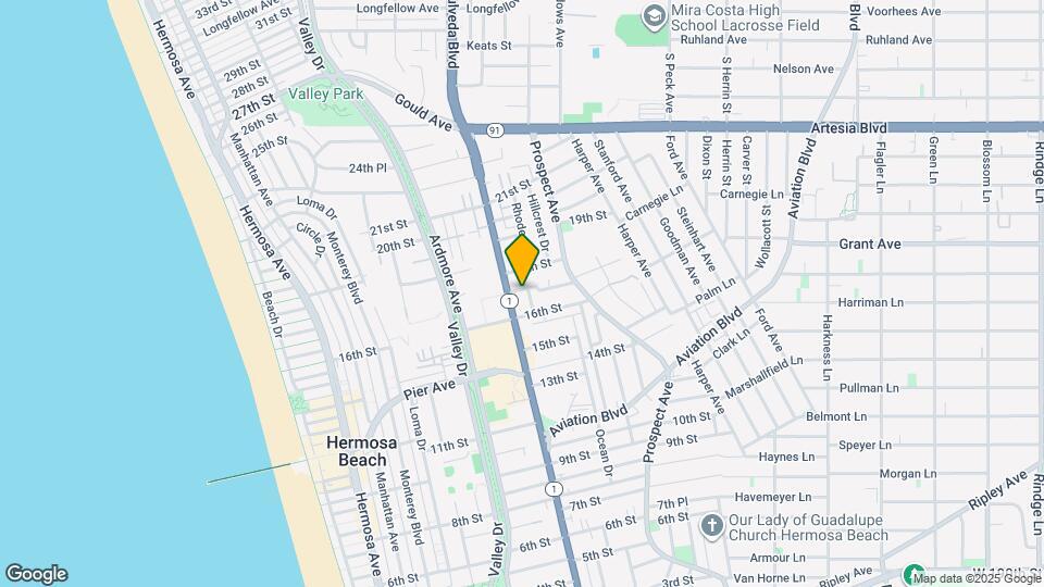 824 17th St Map and Location Details