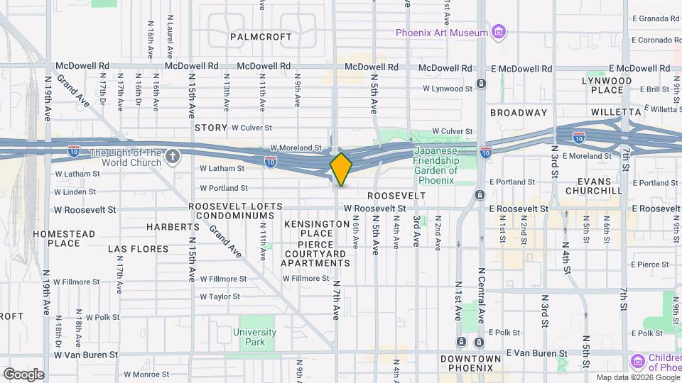 549 W Portland St Map and Location Details