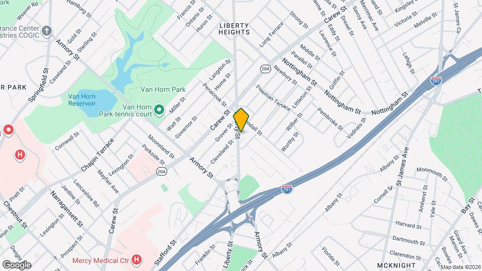 739 Liberty St, Unit 2nd Floor Mapa y Detalles de la Ubicación