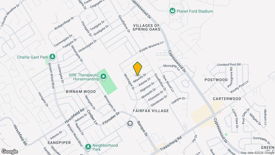 4911 Maurita Dr Map and Location Details