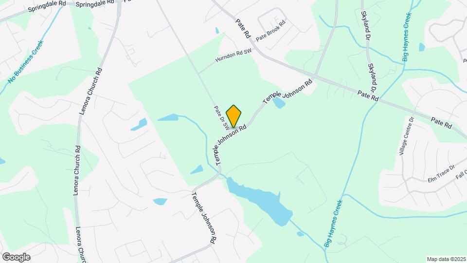 2571 Temple Johnson Rd SW Map and Location Details