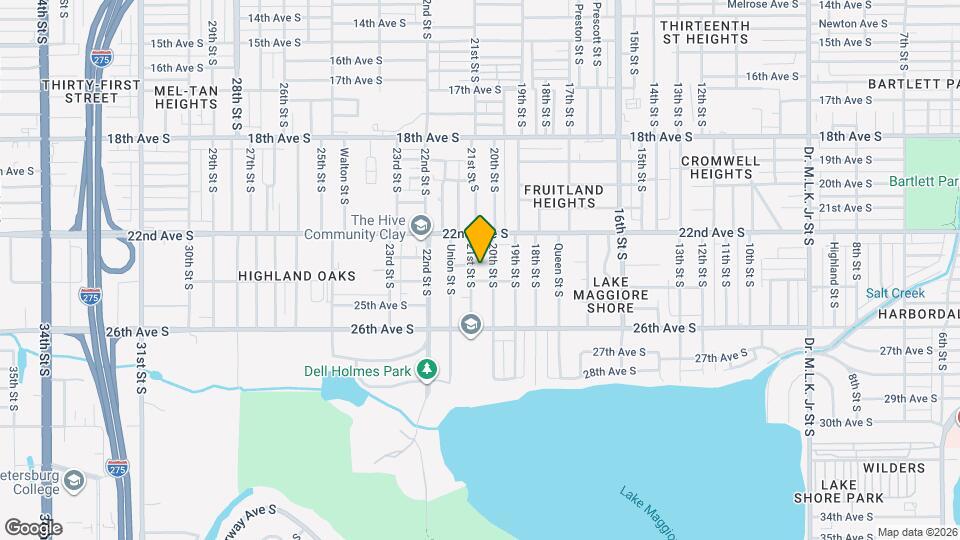 2310 21st St S Map and Location Details