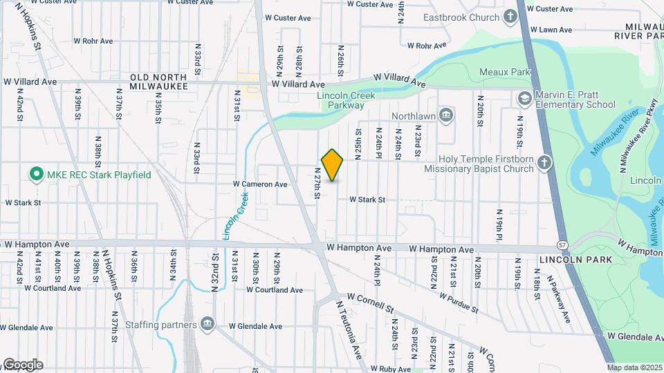 4923 N 26th St Map and Location Details