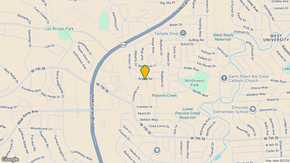 1255 Searchlite Ct Map and Location Details