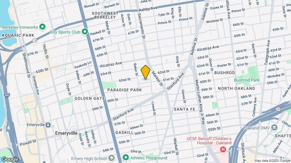 960 61st St Mapa y Detalles de la Ubicación