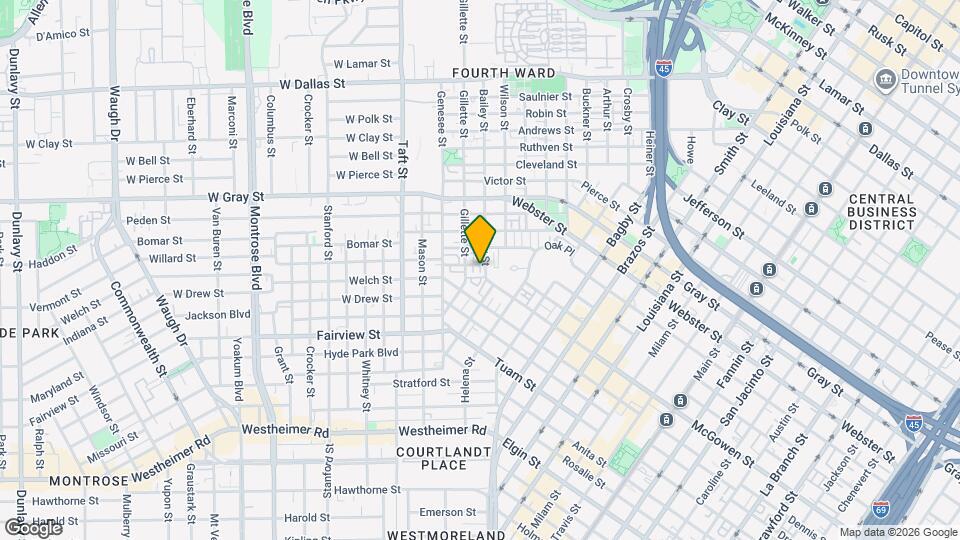 1507 Sutton St Map and Location Details