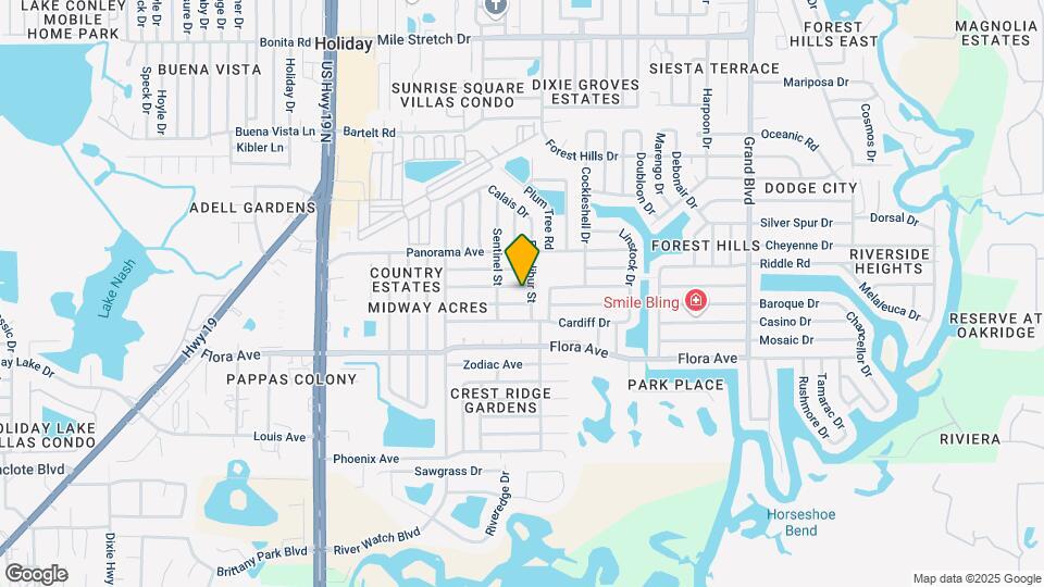 4928 Mirage Ave Mapa y Detalles de la Ubicación