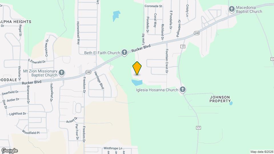 3503 Augusta St Map and Location Details