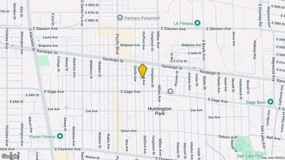 6319 Stafford Ave Map and Location Details