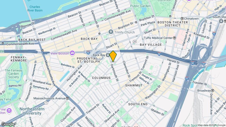 329 Columbus Ave, Unit 327-11 Map and Location Details