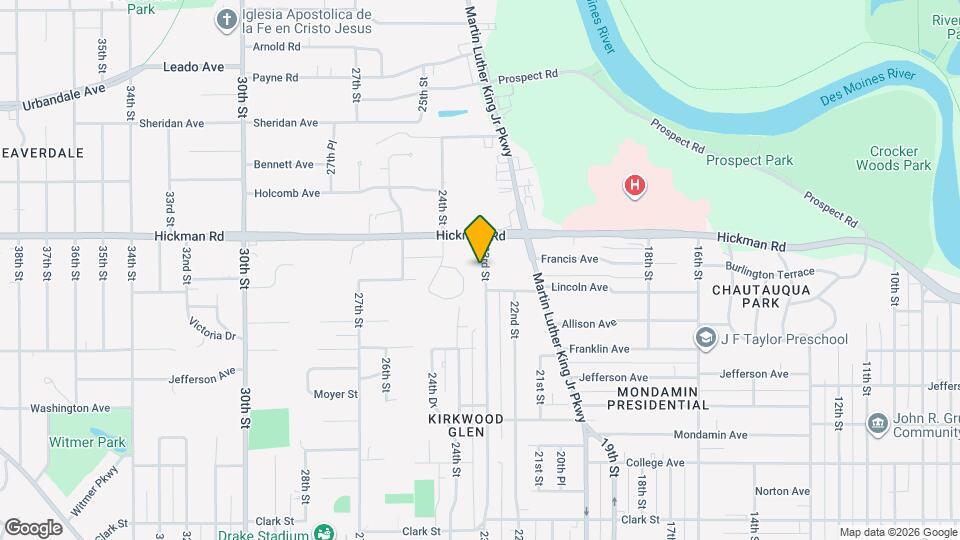 2118 23rd St Mapa y Detalles de la Ubicación