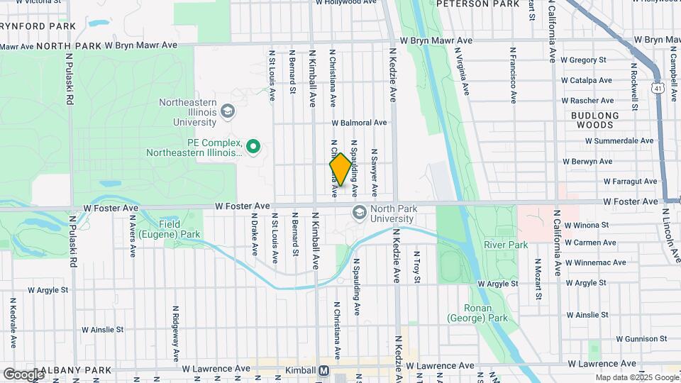 5219 N Christiana Ave, Unit 3F Mapa y Detalles de la Ubicación