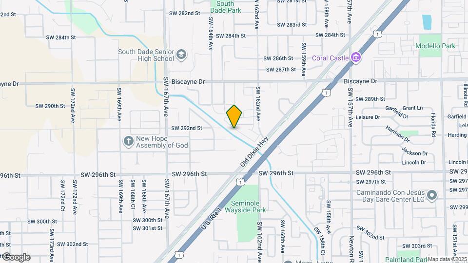 29218 SW 163rd Ct Map and Location Details