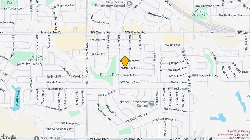 6208 NW Birch Ave Map and Location Details