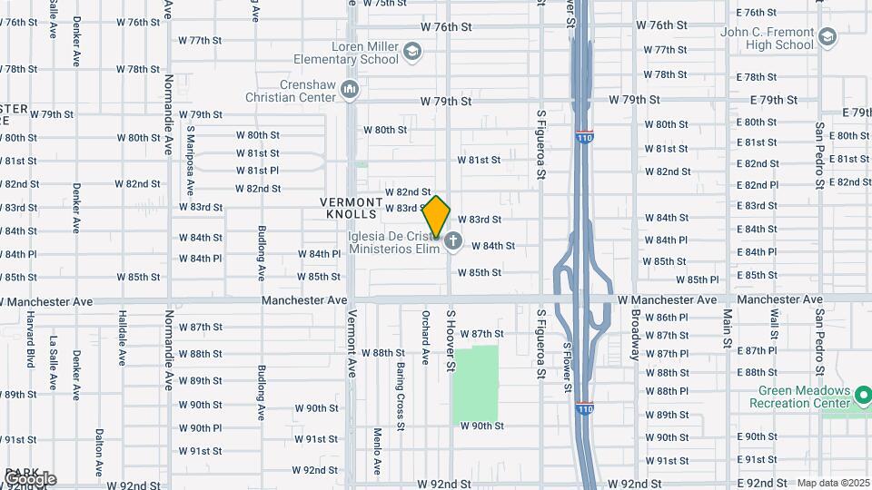 816 W. 84th St LA, CA 90044 Mapa y Detalles de la Ubicación