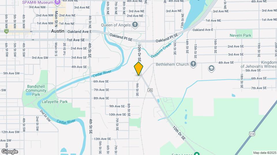 606 5th Pl SE Map and Location Details