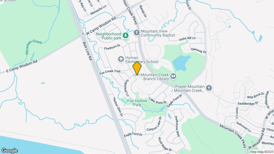 5936 Firethorn Dr Map and Location Details
