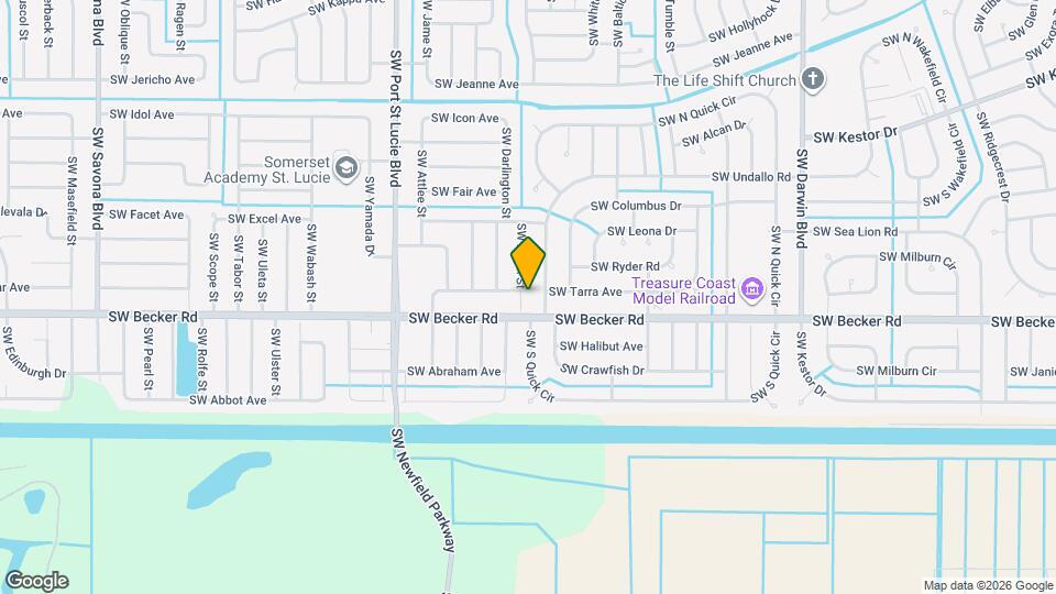 4581 SW Floral St Mapa y Detalles de la Ubicación