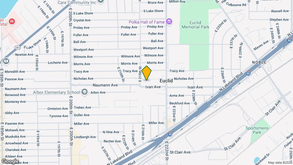 21700 Nicholas Ave Map and Location Details