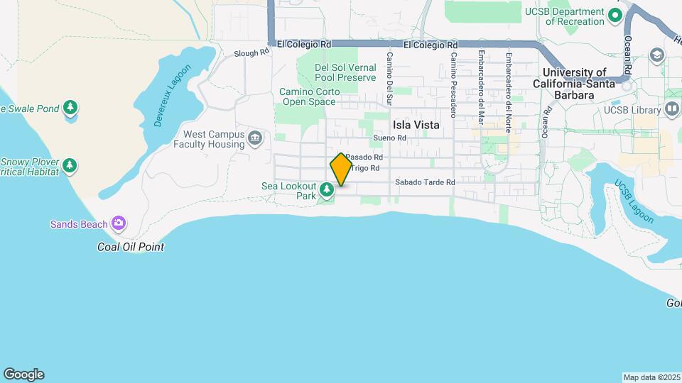 6772 Del Playa Dr Map and Location Details