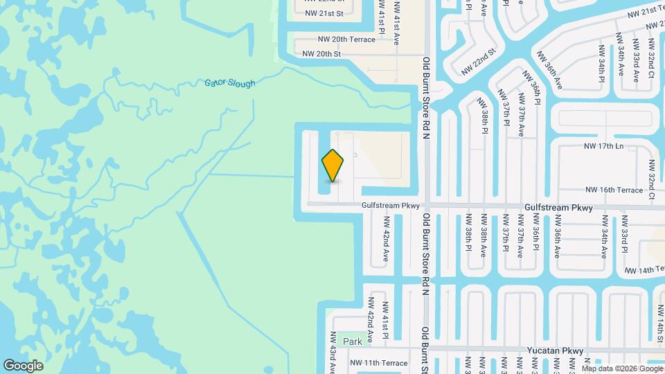1614 NW 43rd Ave Map and Location Details