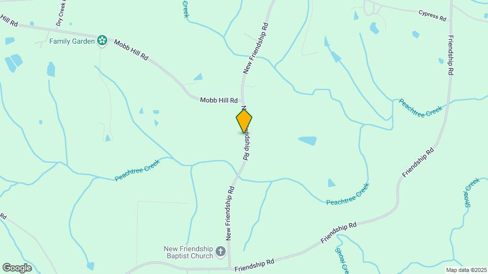 1536 New Friendship Rd Map and Location Details