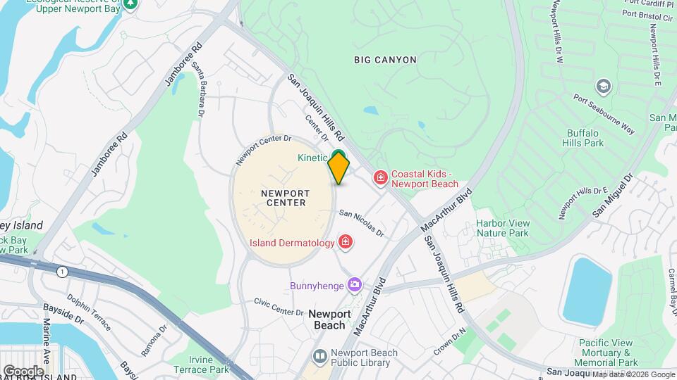 Irvine Apartment Communities Map and Location Details