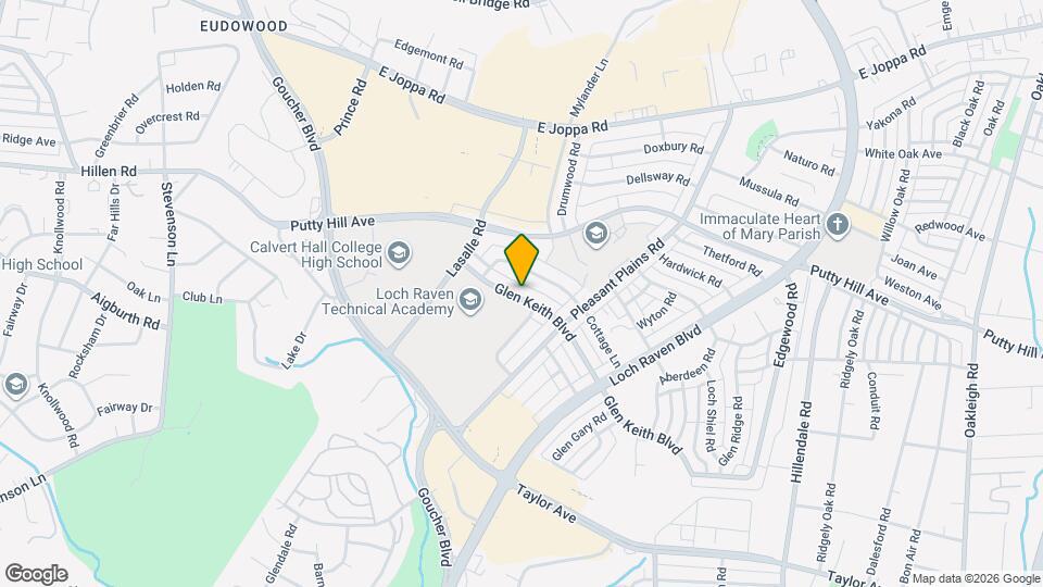 1546 Glen Keith Blvd Mapa y Detalles de la Ubicación