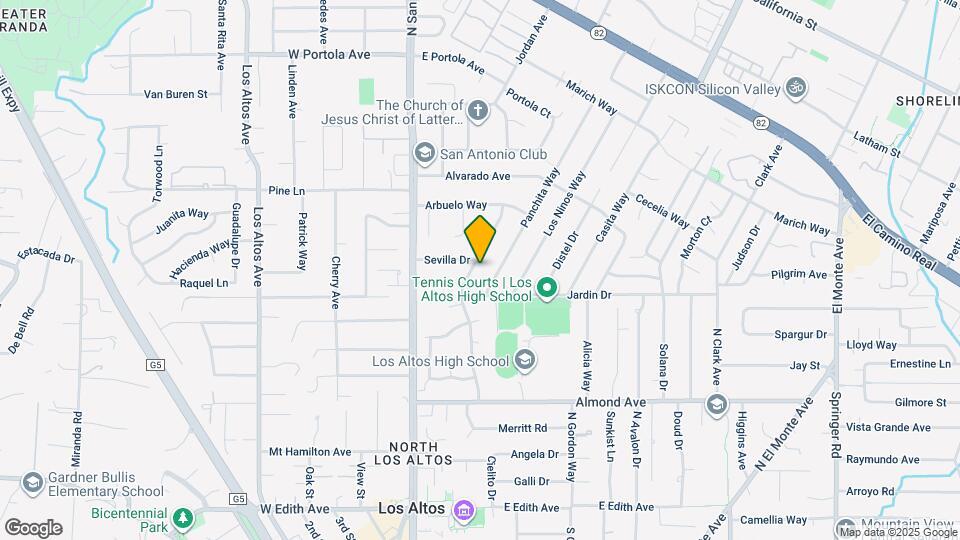 439 Valencia Dr Map and Location Details