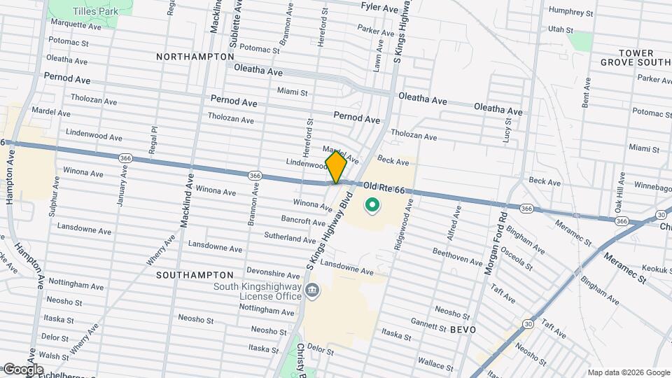 4200 Lawn Ave, Unit 1 Mapa y Detalles de la Ubicación