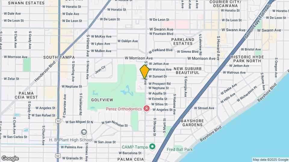 3101 W Prospect Rd Map and Location Details