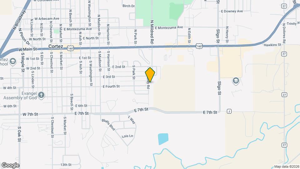 322 S Valley Rd Map and Location Details