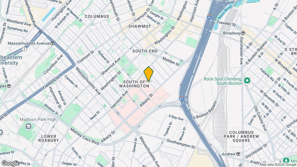 85 E Brookline St Map and Location Details