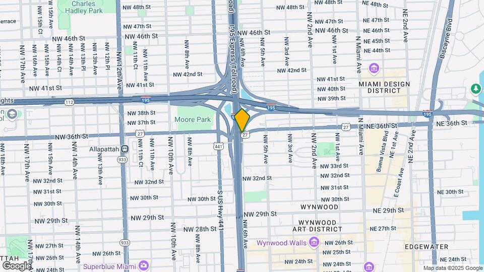 601 NW 36th St Mapa y Detalles de la Ubicación