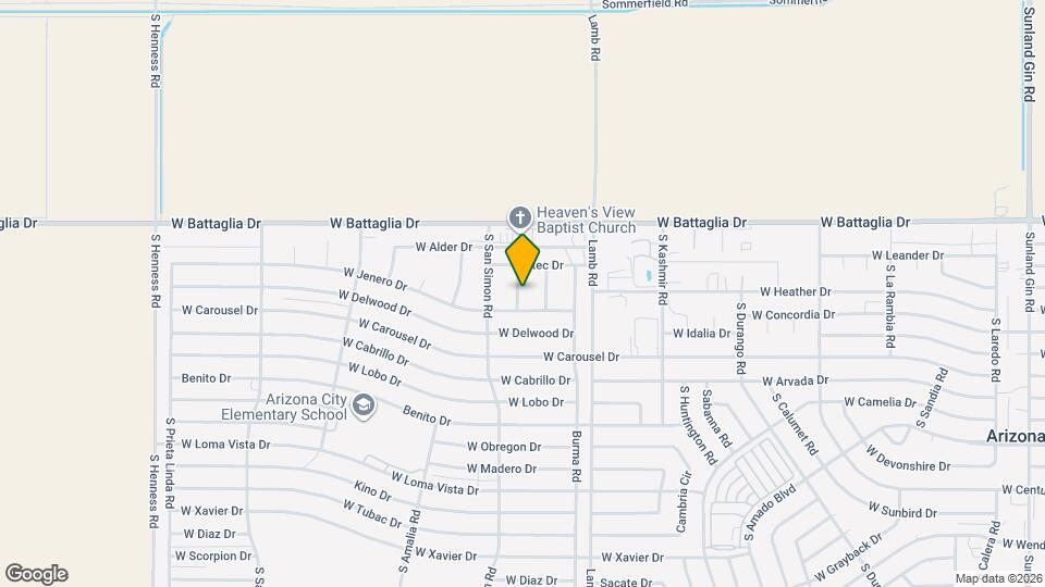 13153 S Altura Ln Mapa y Detalles de la Ubicación