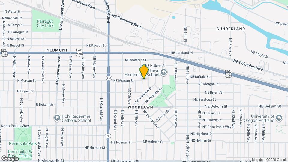 7094 NE 8th Ave Mapa y Detalles de la Ubicación