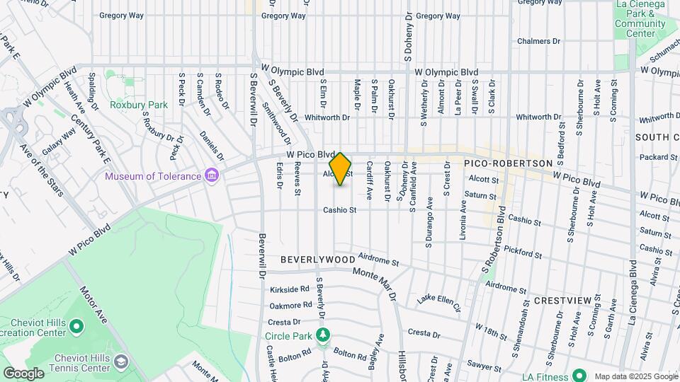1460 Rexford Dr Map and Location Details