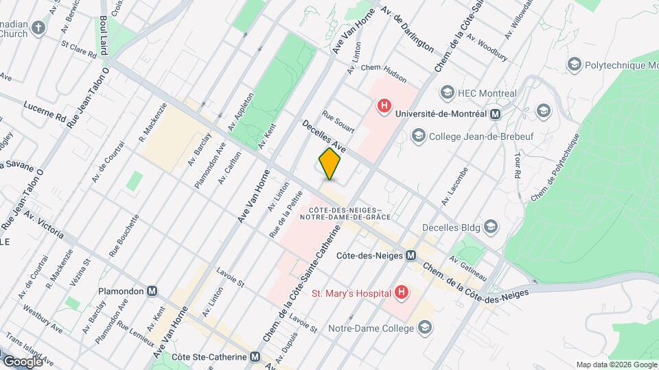 3460 Decelles Pl Map and Location Details