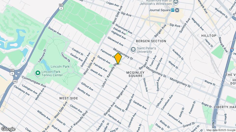 2600 KENNEDY Blvd Map and Location Details